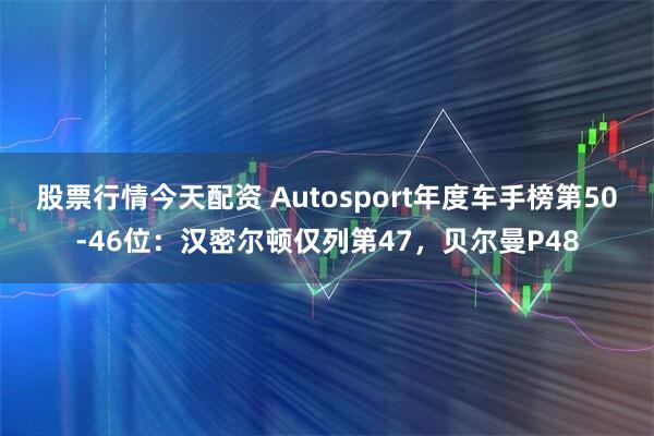 股票行情今天配资 Autosport年度车手榜第50-46位：汉密尔顿仅列第47，贝尔曼P48