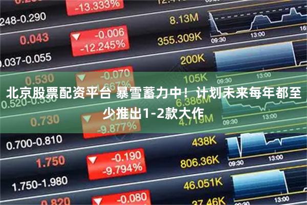 北京股票配资平台 暴雪蓄力中！计划未来每年都至少推出1-2款大作